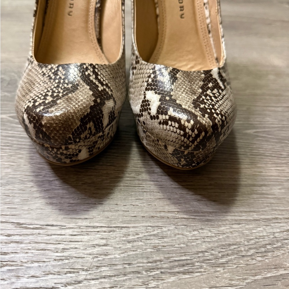 Chinese Laundry Python Platform Heels - image 6